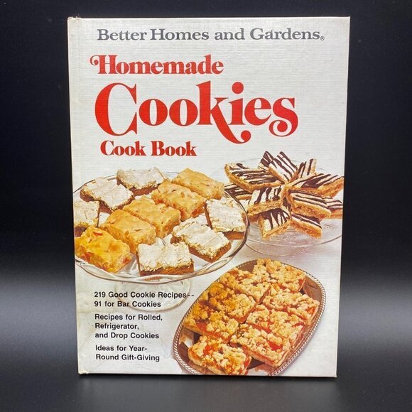 Vintage Better Homes & Gardens Homemade Cookies Cookbook - Picture 1 of 3